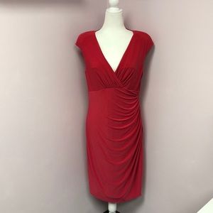 Lauren by Ralph Lauren Dress Pink/Red Color sz 14